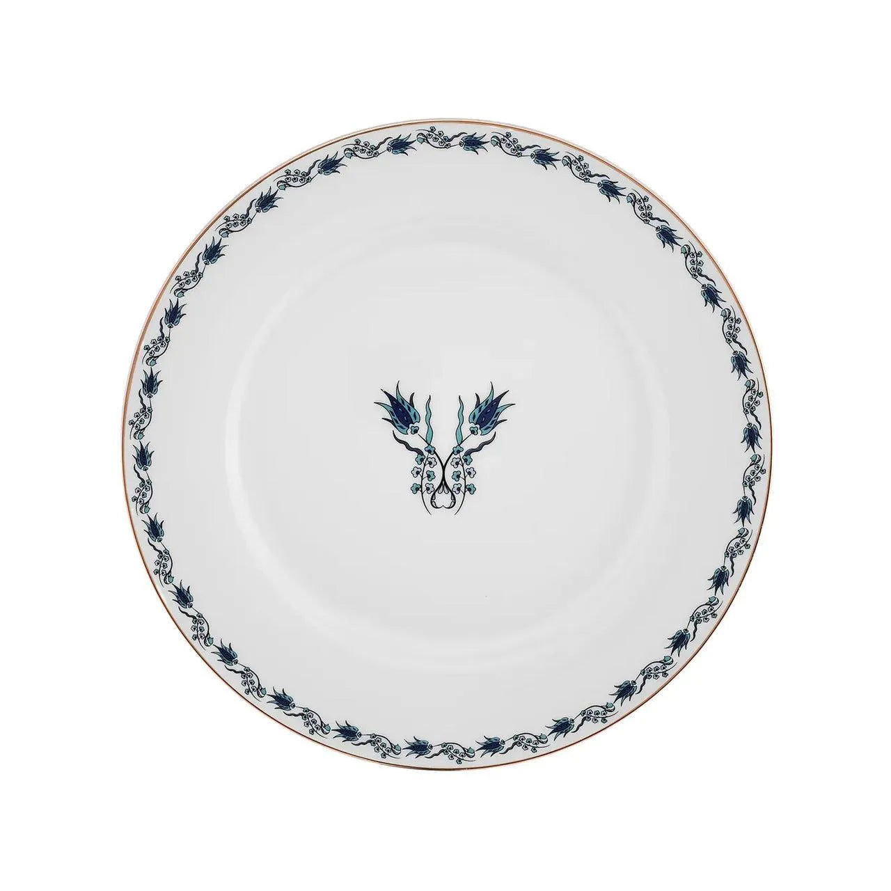 Karaca İznik 6 Kişilik Pasta Takımı – 18 Parça Şık Sunum Seti-Sofra ürünleri-Prenseshome Leyweg-Prenseshome Leyweg