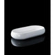 Acar Bianco Perla Oval Servis Tabağı 35 x 18 x 6 cm-Prenseshome Leyweg-Prenseshome Leyweg