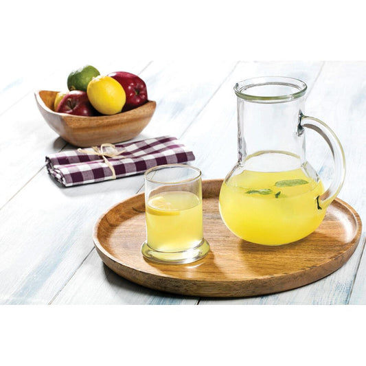 Pasabahce Oasis Surahi ve Bardak Seti - 2 Parca (1000 cc + 230 cc)-Prenseshome Leyweg-Prenseshome Leyweg