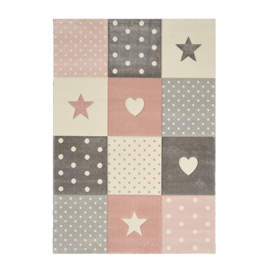 Merinos Pastel Kids Çocuk Halısı 20339 255 Pink – 120×170 cm-Zemin kaplama-Prenseshome Leyweg-120*170 cm-Prenseshome Leyweg