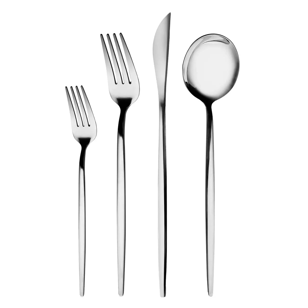 Karaca Bella 24 Parça 6 Kişilik Çatal Kaşık Bıçak Takımı – Paslanmaz Çelik-Sofra ürünleri-Prenseshome Leyweg-Prenseshome Leyweg