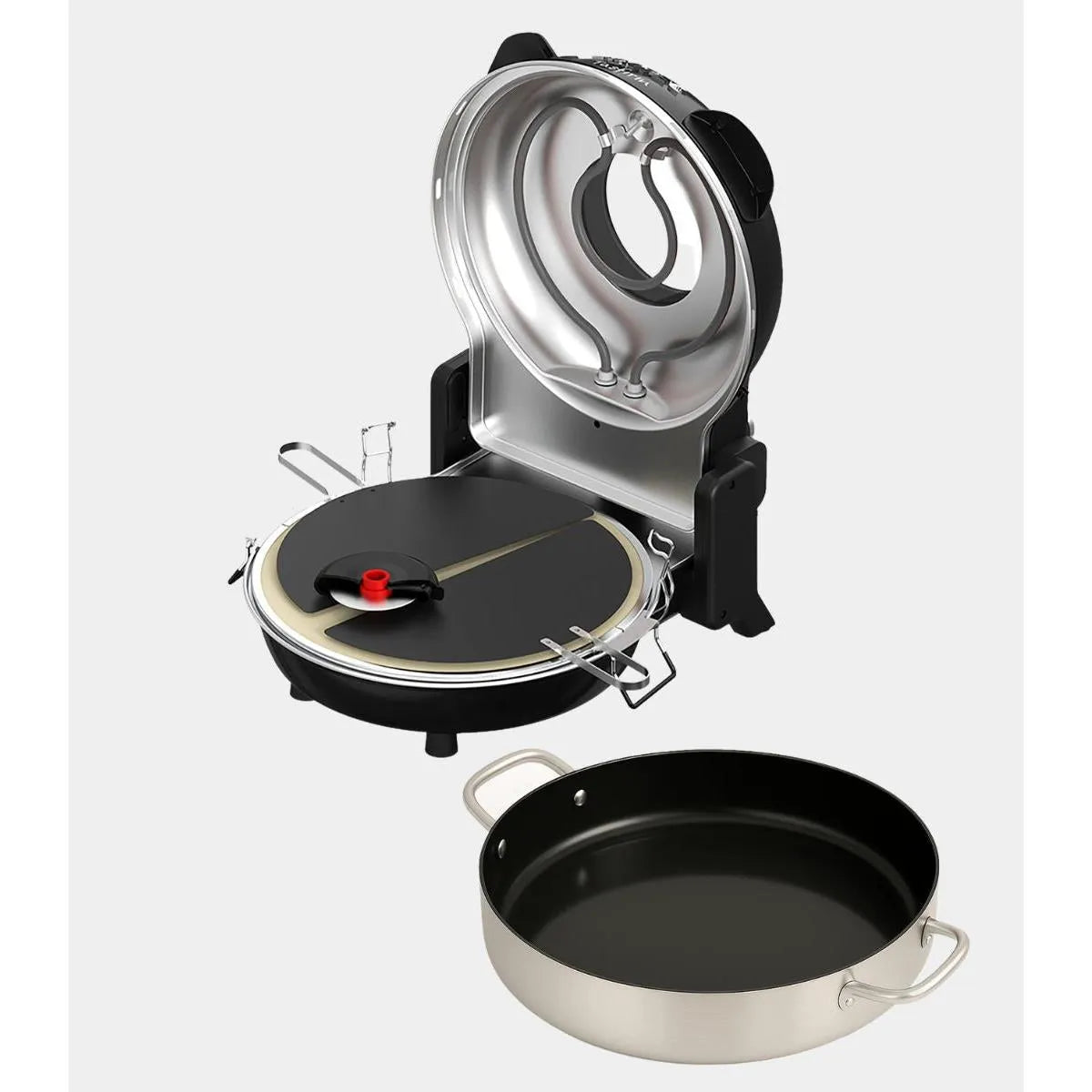 ERATEC PRO XXL Pizza Makinesi PM-27 – Tas Firin / Derin Tepsili / Isi Gostergeli-Elektronik ürün-Prenseshome Leyweg-Prenseshome Leyweg