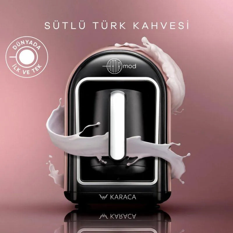 Karaca Hatır Mod Rose Gold Türk Kahvesi Makinesi – Sütlü ve Klasik Kahve Hazırlama-Elektronik ürün-PRENSESHOME LEYWEG-Prenseshome Leyweg