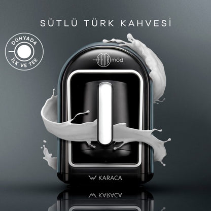 Karaca Hatır Mod Gümüş Türk Kahvesi Makinesi – Sütlü İçecek ve Izgara Aromalı Kahve Hazırlama-Elektronik ürün-PRENSESHOME LEYWEG-Prenseshome Leyweg