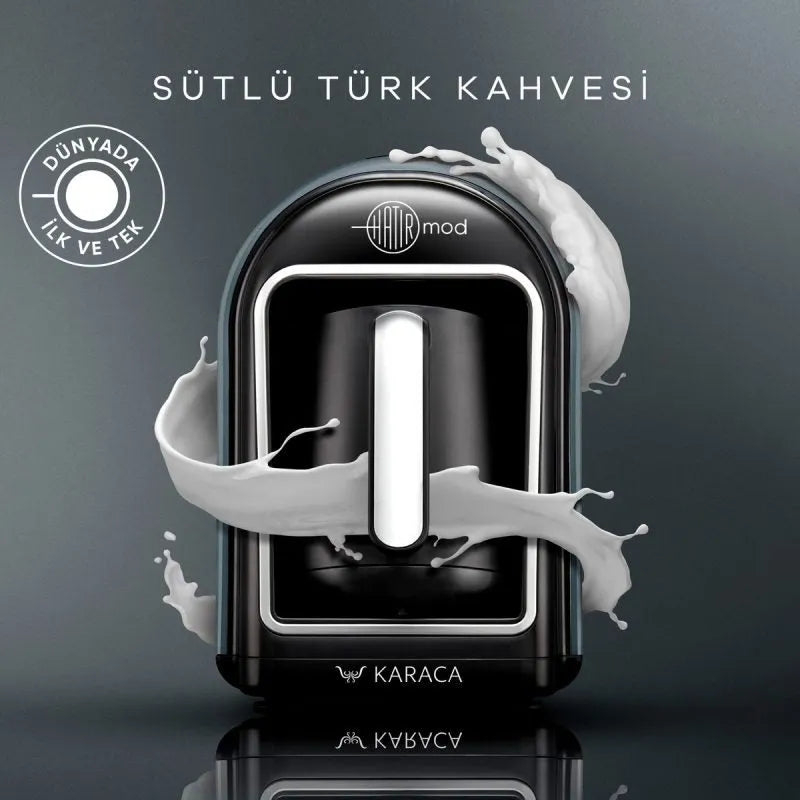 Karaca Hatır Mod Gümüş Türk Kahvesi Makinesi – Sütlü İçecek ve Izgara Aromalı Kahve Hazırlama-Elektronik ürün-PRENSESHOME LEYWEG-Prenseshome Leyweg