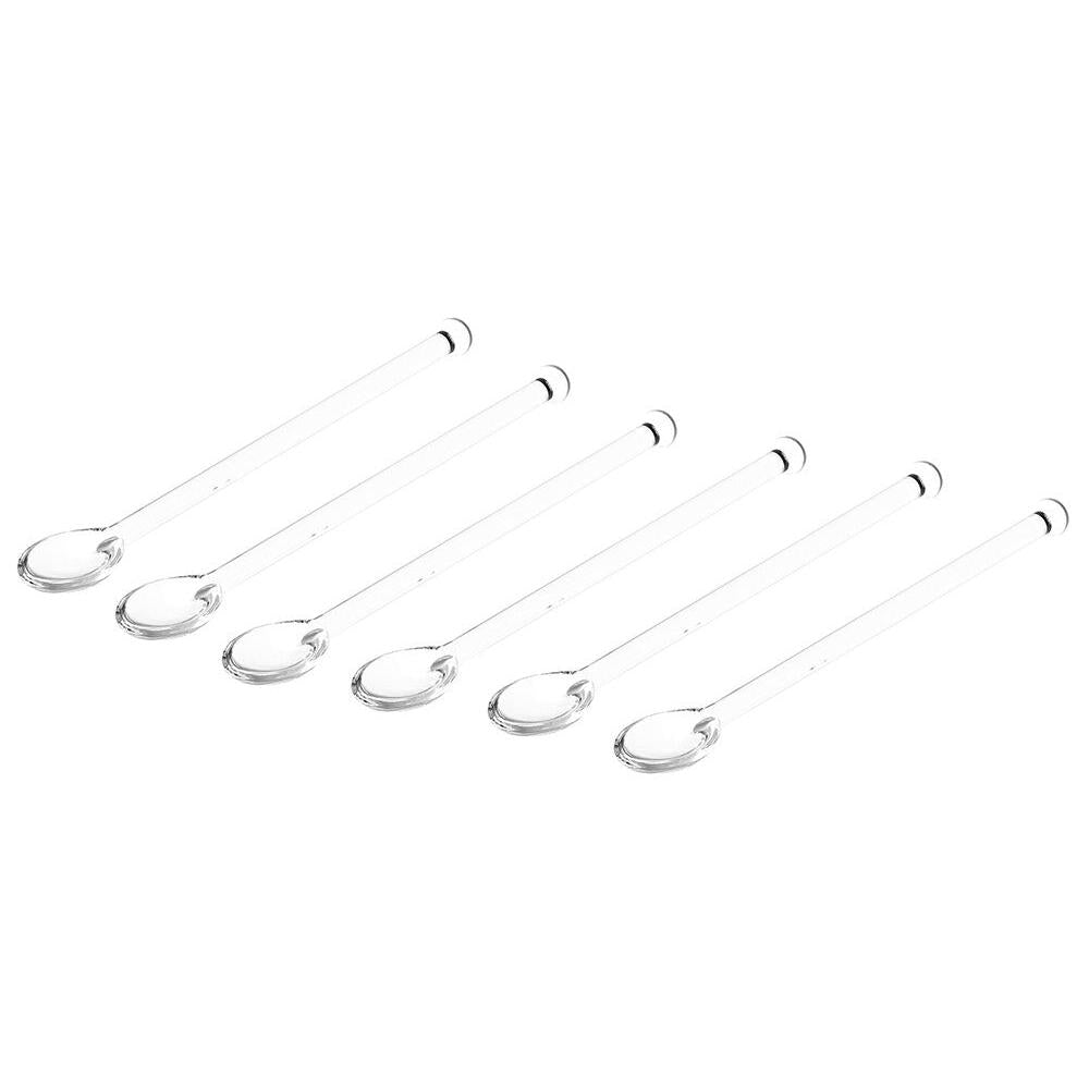 Schafer 6 Parca Cam Kasik Seti - 14.5 cm-Cam urunler-Prenseshome Leyweg-Prenseshome Leyweg