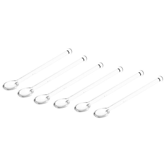 Schafer 6 Parca Cam Kasik Seti - 14.5 cm-Cam urunler-Prenseshome Leyweg-Prenseshome Leyweg