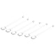 Schafer 6 Parca Cam Kasik Seti - 14.5 cm-Cam urunler-Prenseshome Leyweg-Prenseshome Leyweg