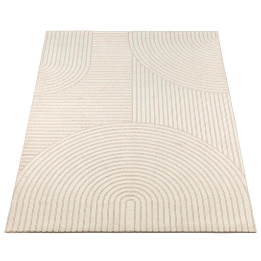 Merinos Elio 2252 Bej Halı – Japandi Tarzı Modern Desenli-Zemin kaplama-Prenseshome Leyweg-080*150 cm-Prenseshome Leyweg