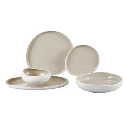 Acar Siena Bej 29 Parça Yemek Takımı-Yemek Takimi-Prenseshome Leyweg-Prenseshome Leyweg
