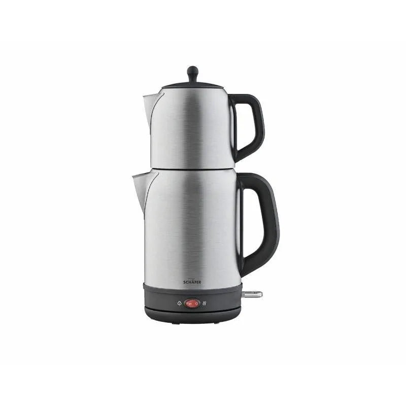 Schafer Stainless Steel Tea Maker 1 8L 0 8L Prenseshome Leyweg Schafer Stainless Steel Tea Maker 1 8L 0 8L Prenseshome Leyweg