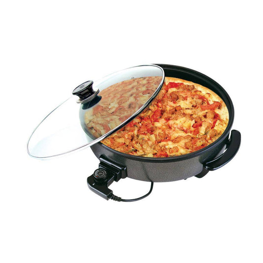 Mulex Pizza Tava 42cm - 13 cm 1500W-Elektronik ürün-Prenseshome Leyweg-Prenseshome Leyweg