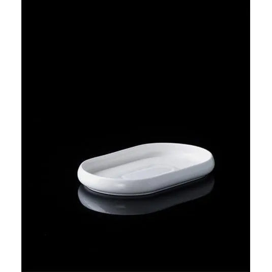 Acar Bianco Perla Oval Sunum Tabağı 20 x 12,5 x 2,5 cm-Prenseshome Leyweg-Prenseshome Leyweg