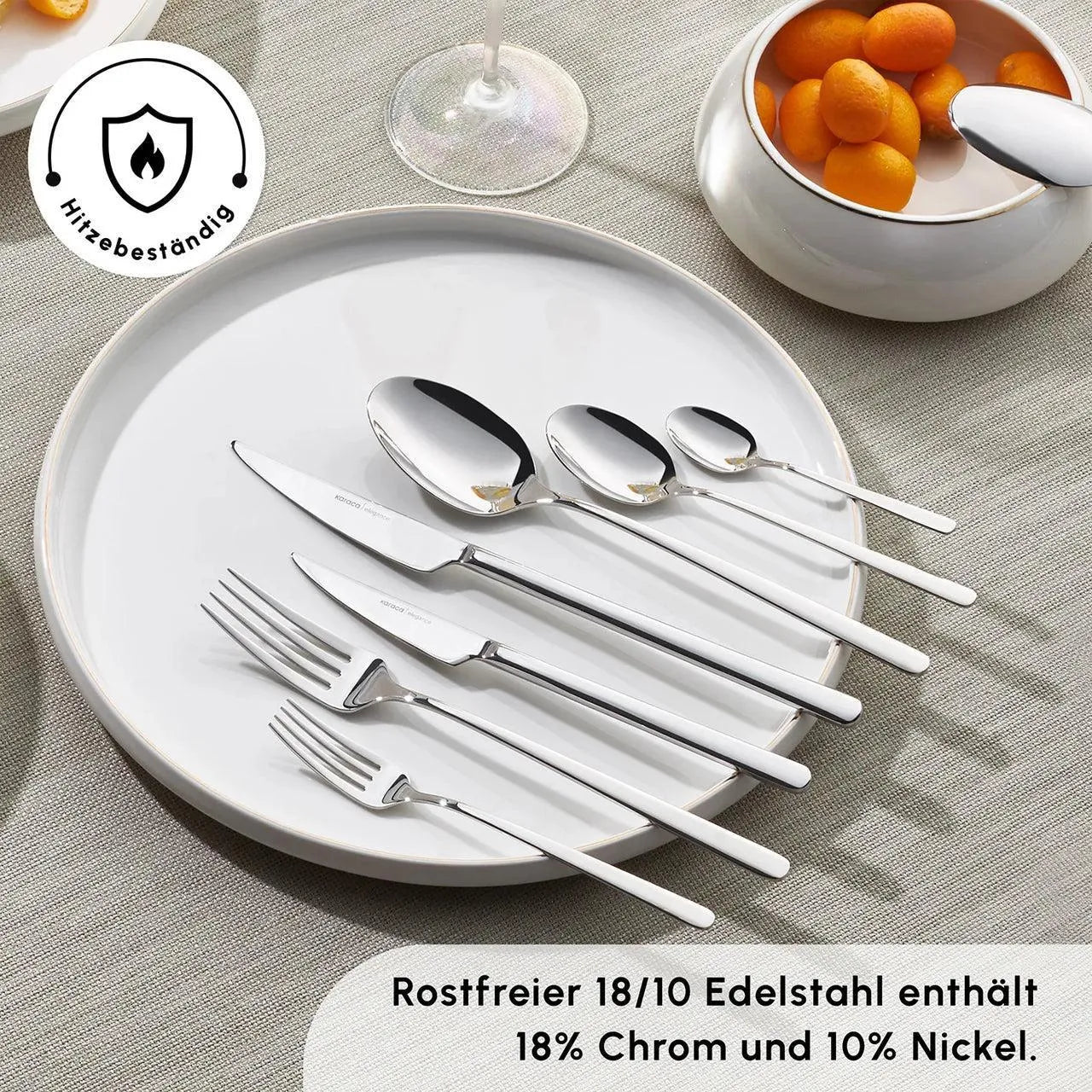 Karaca Boreas 84 Parça 12 Kişilik Çatal Kaşık Bıçak Takımı – Paslanmaz Çelik-Sofra ürünleri-Prenseshome Leyweg-Prenseshome Leyweg