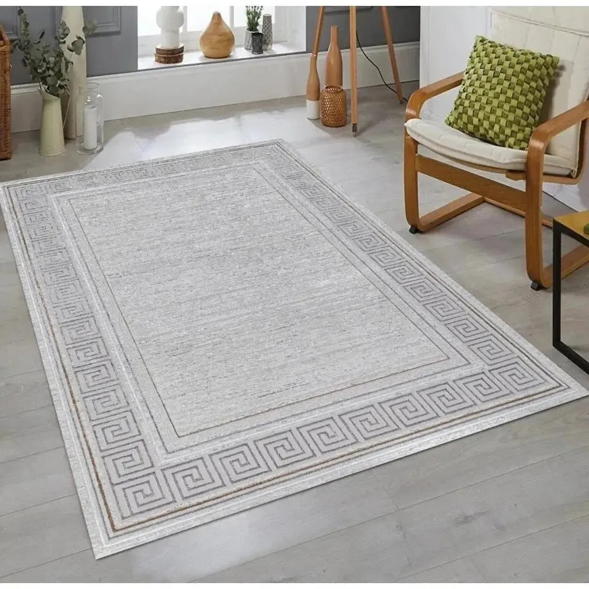 Merinos Halı Creation Polipropilen Halı 50052 495-Gri-Zemin kaplama-Prenseshome Leyweg-160*230 cm Stokta-Prenseshome Leyweg
