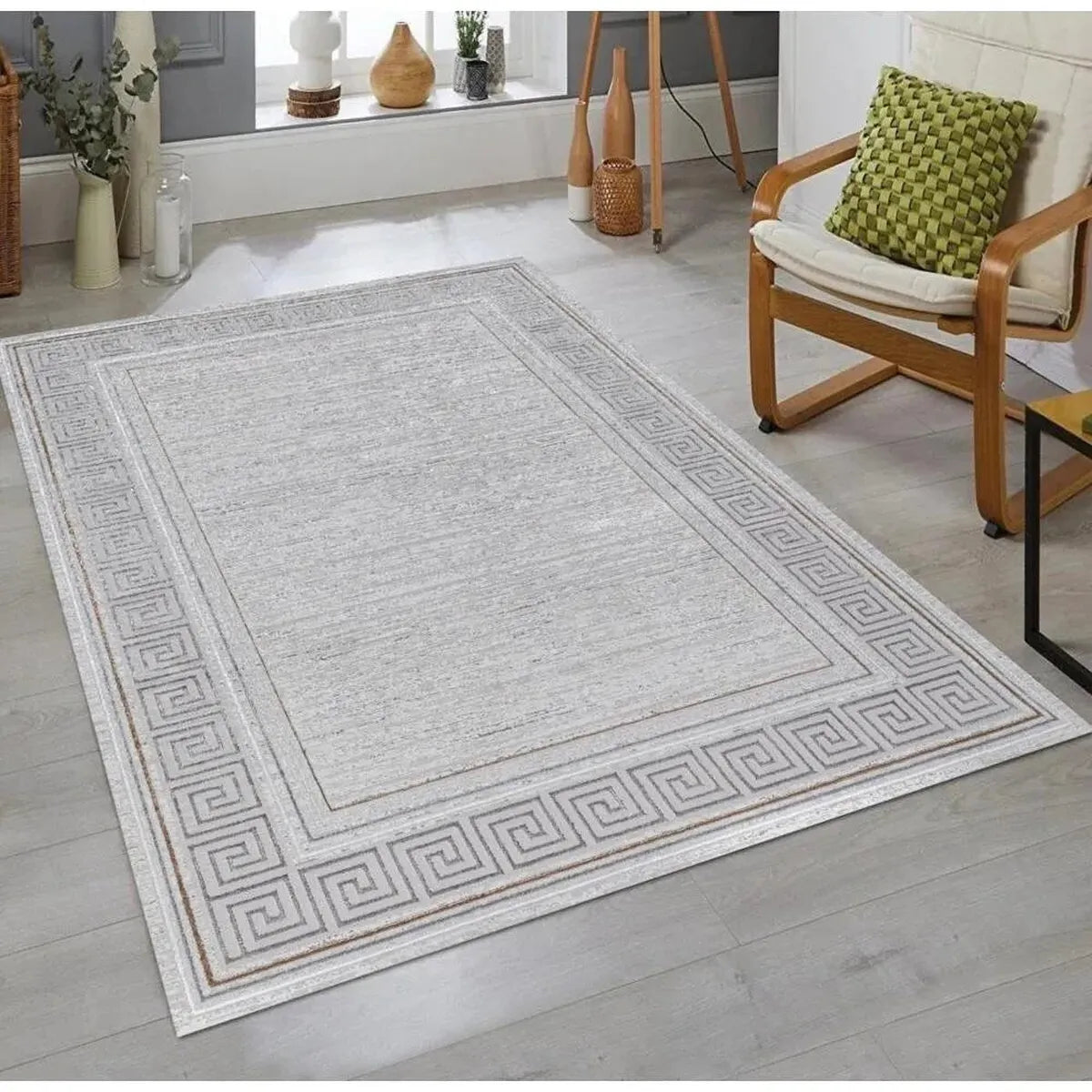 Merinos Halı Creation Polipropilen Halı 50052 495-Gri-Zemin kaplama-Prenseshome Leyweg-160*230 cm Stokta-Prenseshome Leyweg