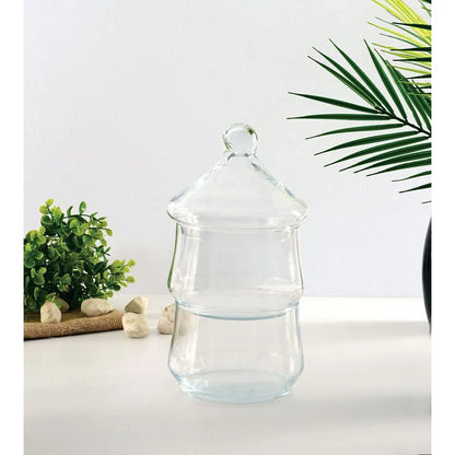 Pasabahce Villa 2 Katli Patisserie Sunum Kabi - 870 cc-Cam urunler-Prenseshome Leyweg-Prenseshome Leyweg