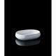 Acar Bianco Perla Oval Sunum Tabağı 16,5 x 12 x 3,9 cm-Prenseshome Leyweg-Prenseshome Leyweg