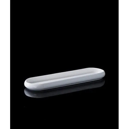 Acar Bianco Perla Oval Sunum Tabağı 28 x 7,5 x 2 cm-Prenseshome Leyweg-Prenseshome Leyweg