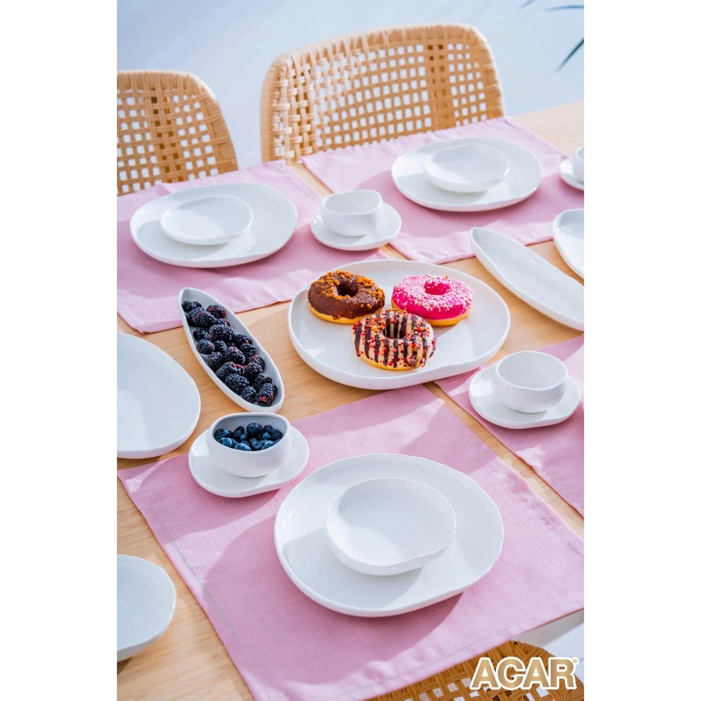 Acar Silva 33 Parça Şık Kahvaltı Seti-Yemek Takimi-Prenseshome Leyweg-Prenseshome Leyweg