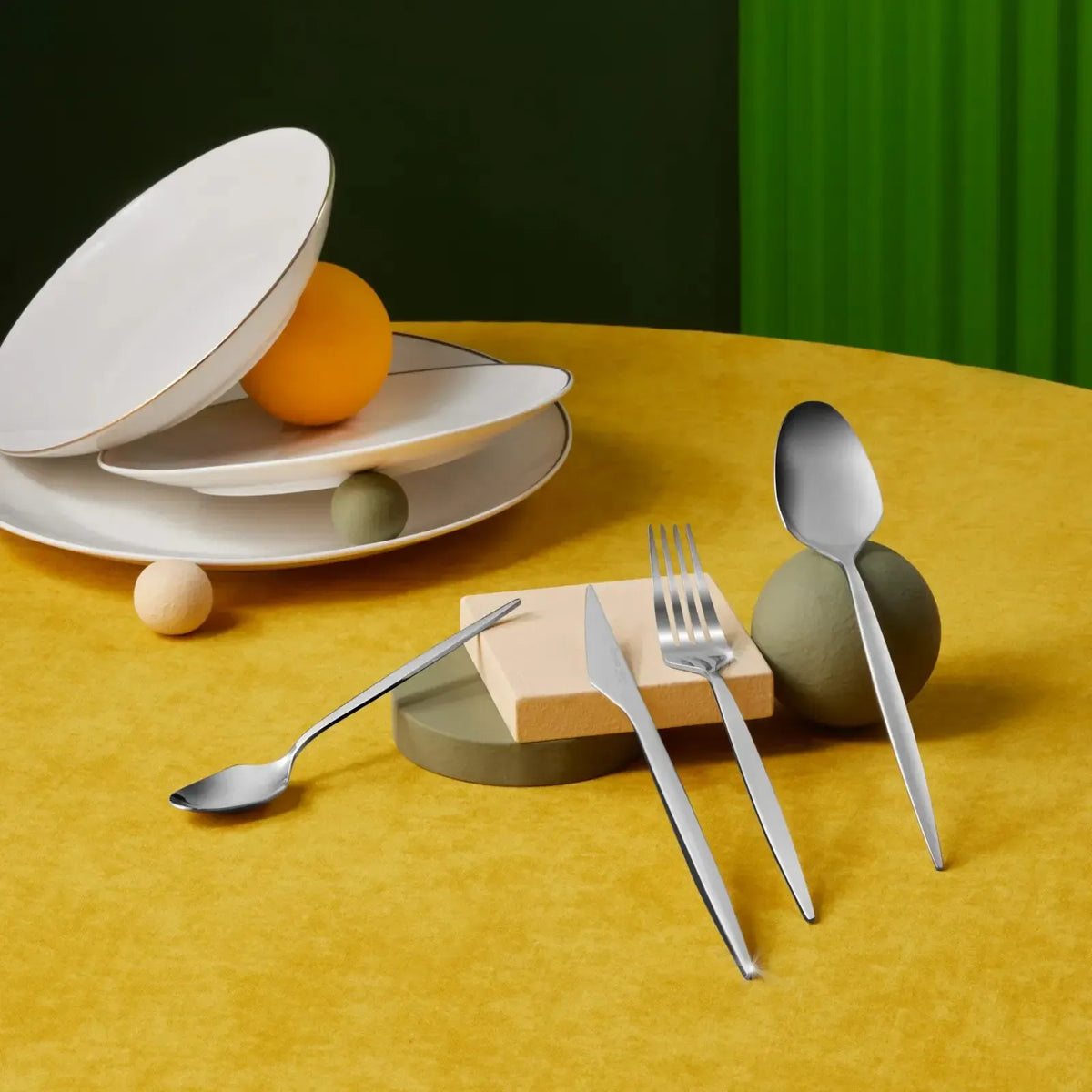 Karaca 316 Elegance Thor Platin 84 Parça 12 Kişilik Çatal Kaşık Bıçak Takımı-Sofra ürünleri-Prenseshome Leyweg-Prenseshome Leyweg